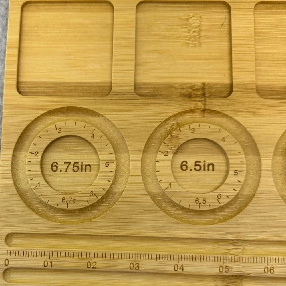 Bracelet Bead Board Bamboo Jewelry Making Supplies Wood Bead Tray - Picture 5 of 9